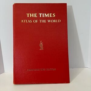 The Times Atlas of the World Comprehensive Edition Hard Cover 1967